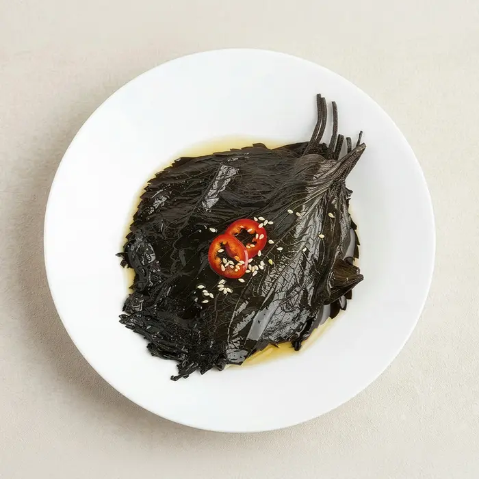 Kkaennip-jangajji – Soy-Marinated Perilla Leaves