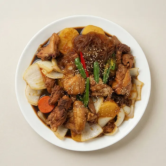 Andong Jjimdak – Braised Soy Chicken