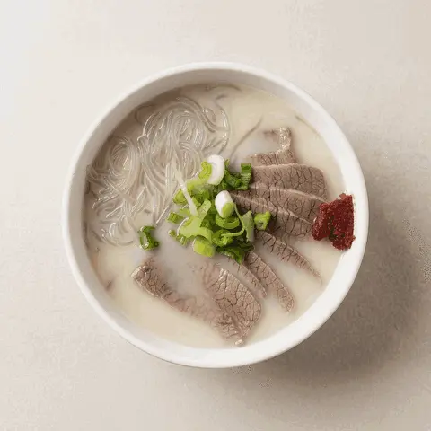 Seolleongtang – Ox Bone Soup