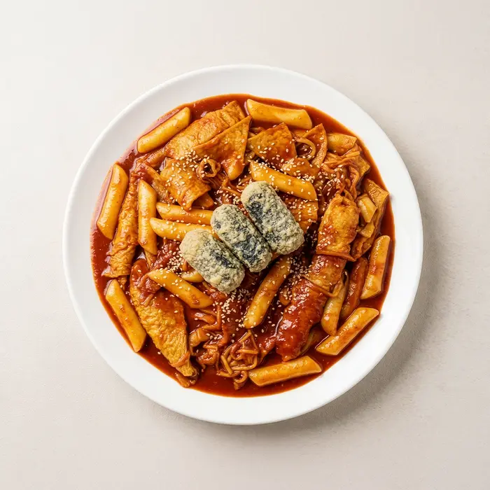 Tteokbokki – Gwangjang Market-Style Radish Rice Cakes