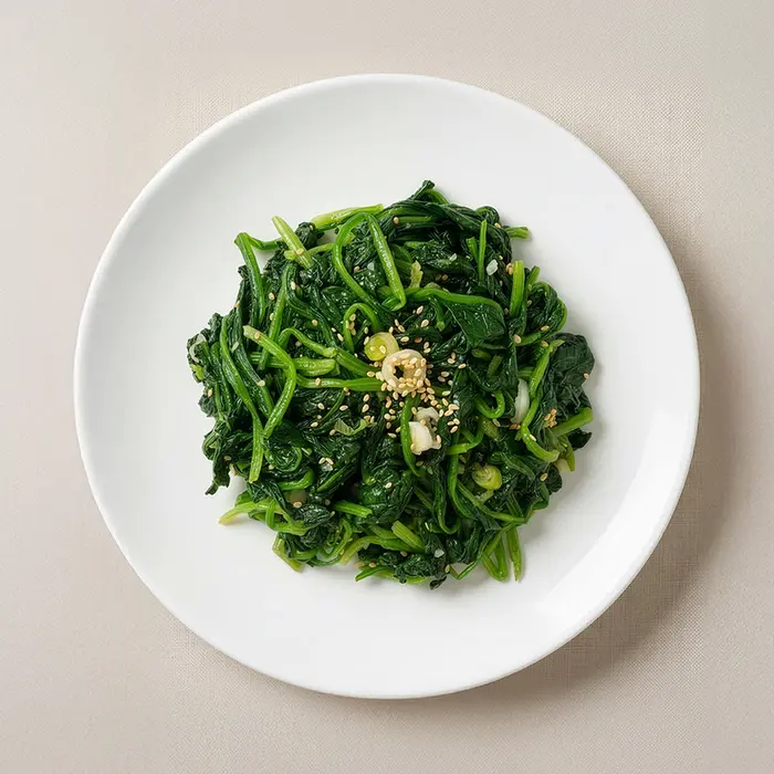 Sigeumchi-namul – Seasoned Spinach
