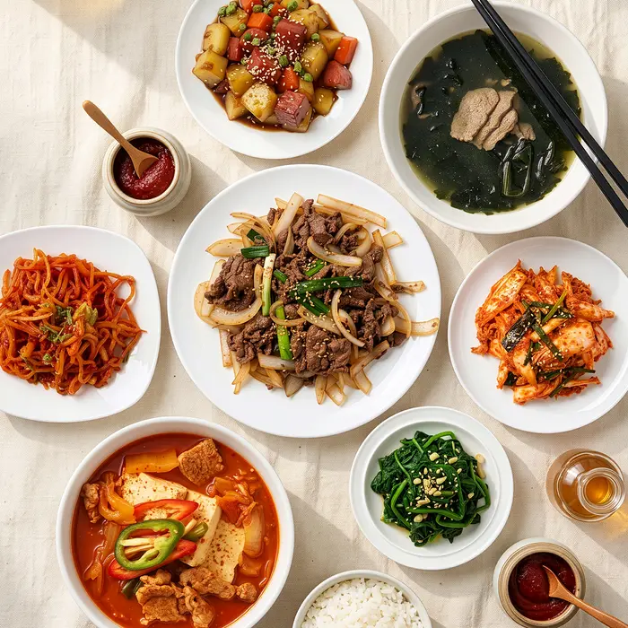 Weekly Korean Home Meal Set