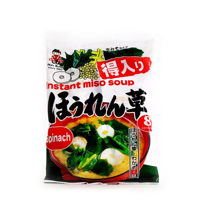 Miko Brand Instant Miso Soup Spinach 6.10oz