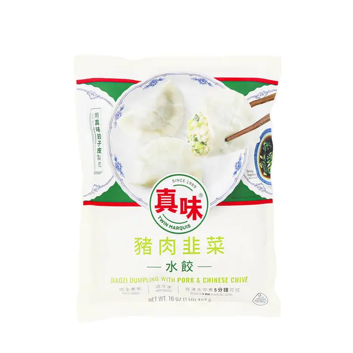 Twin Marquis Jiaozi Dumpling with Pork & Chinese Chive 16oz