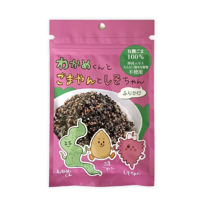 Wadaman Organic Sesame, Shiso & Wakame Furikake Rice Seasoning 1.1oz