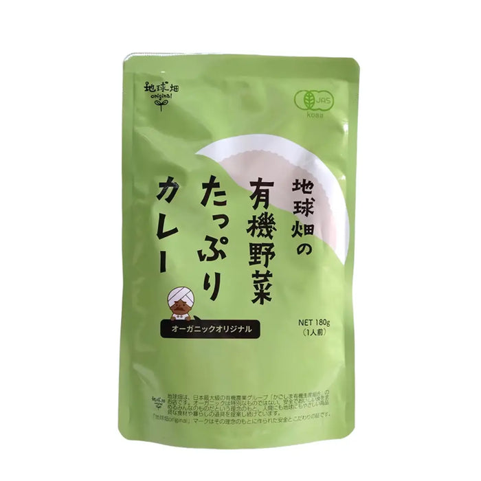 Chikyubatake Organic Vegetable Curry Gluten-Free Vegan Retort Meal 6.3oz