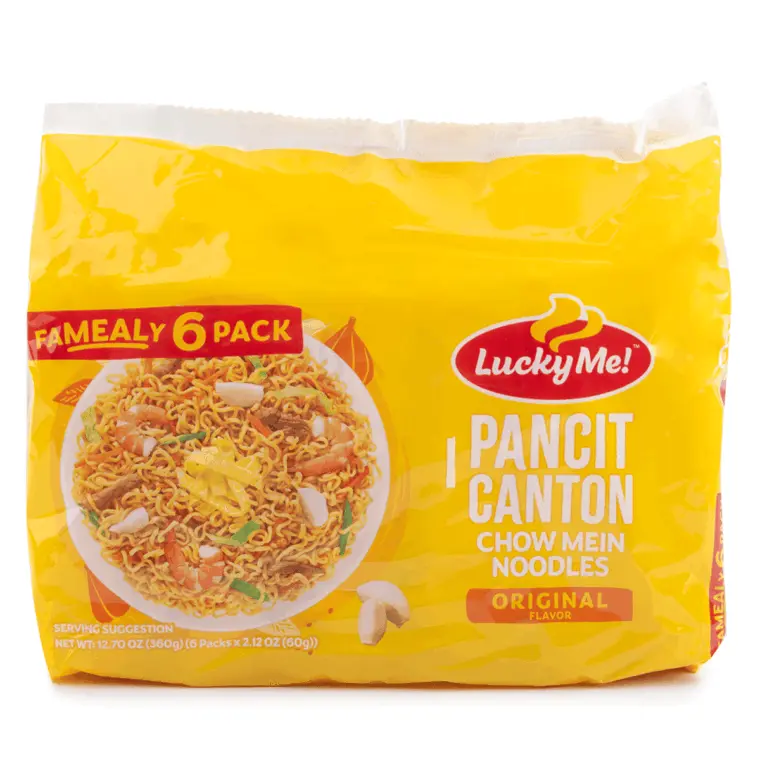 Lucky Me Pancit Canton Original Flavor 60g*6 360 g