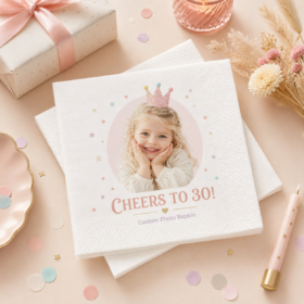 Custom Photo Napkins — image 1