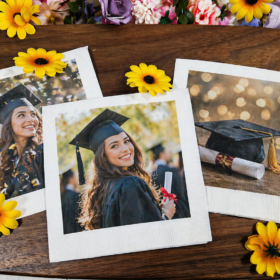 Custom Graduation napkins — image 3