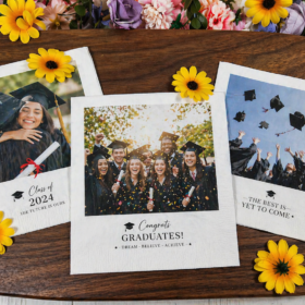 Custom Graduation napkins — image 2