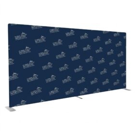 20 ft Fabric Stretch Display Backdrop – Step & Repeat, Trade Show, Pillowcase Graphic, Easy Setup — image 2
