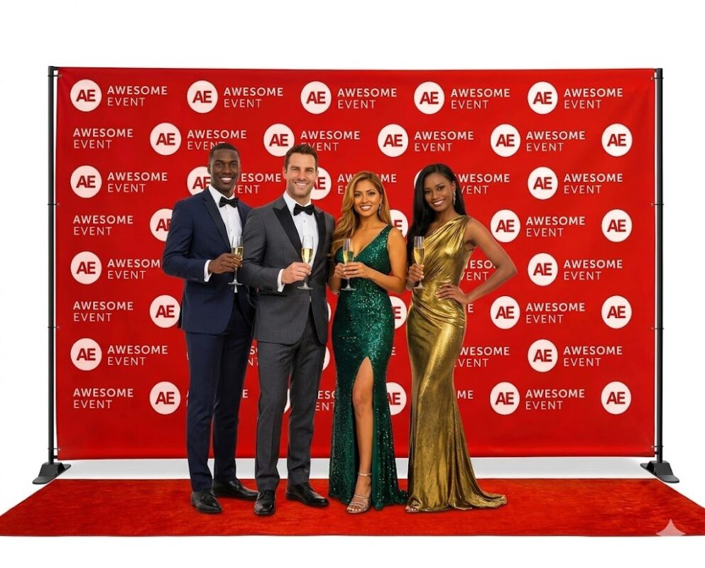 10′ x 8′ Step and Repeat