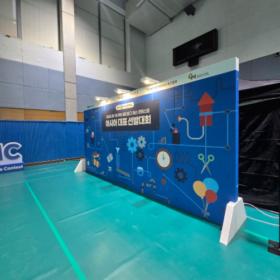 3D Custom Eco-Friendly Backdrop Wall– 4 ft x 8 ft Modular — image 4