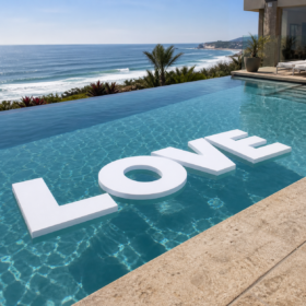 Custom Hard Styrofoam Letters – 1" Thick Wall Décor & Floating Pool Letters — image 4