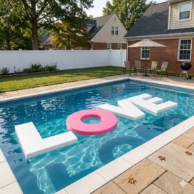 Custom Hard Styrofoam Letters – 1" Thick Wall Décor & Floating Pool Letters — image 1