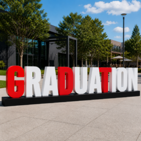 16" Custom Giant Letters – Freestanding for Indoor, Outdoor & Table Use — image 1