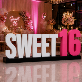 6 inch,  Custom Giant Letters – Indoor Freestanding Display — image 1