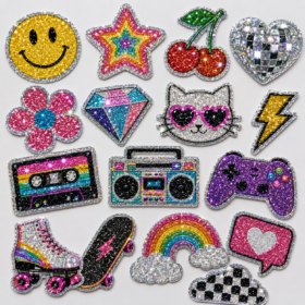 Glitter stickers — image 3