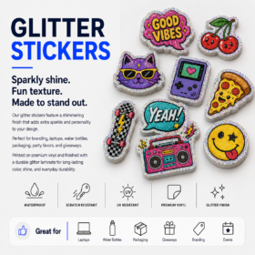 Glitter stickers — image 2