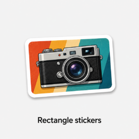 Rectangle stickers — image 1