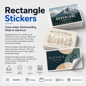 Rectangle stickers — image 2