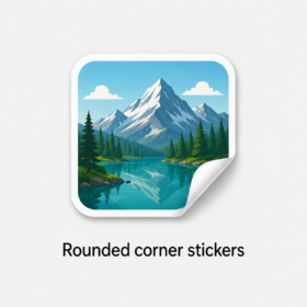 Rounded corner stickers — image 1