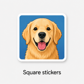 Square stickers — image 1