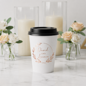 Custom Paper Cups – 1-Color Metallic Printing — image 3