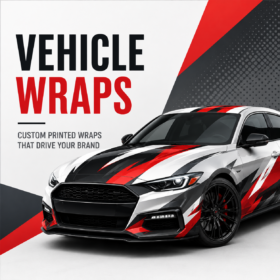 Custom Printed Vehicle Wrap Film — image 1