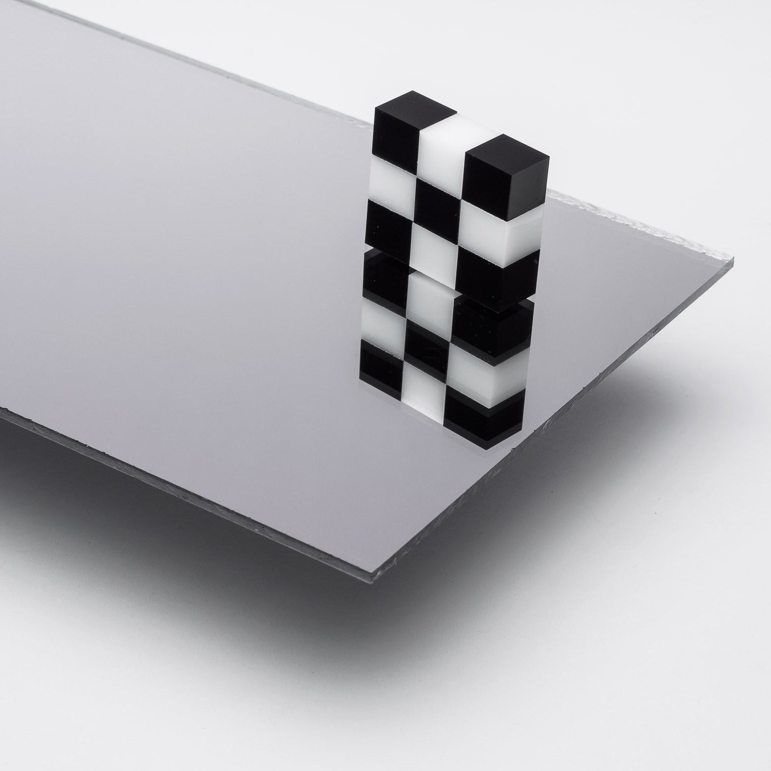 Silver Mirror Acrylic Sheet