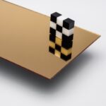 Custom Cut — Gold Mirror Acrylic Sheet — image 1