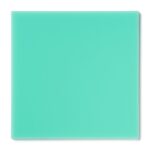 Custom Cut — Turquoise Opaque Acrylic Sheet — image 2