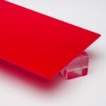 Red Opaque Acrylic Sheet — image 1
