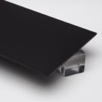 Black Opaque P95 Matte Acrylic Sheet — image 1
