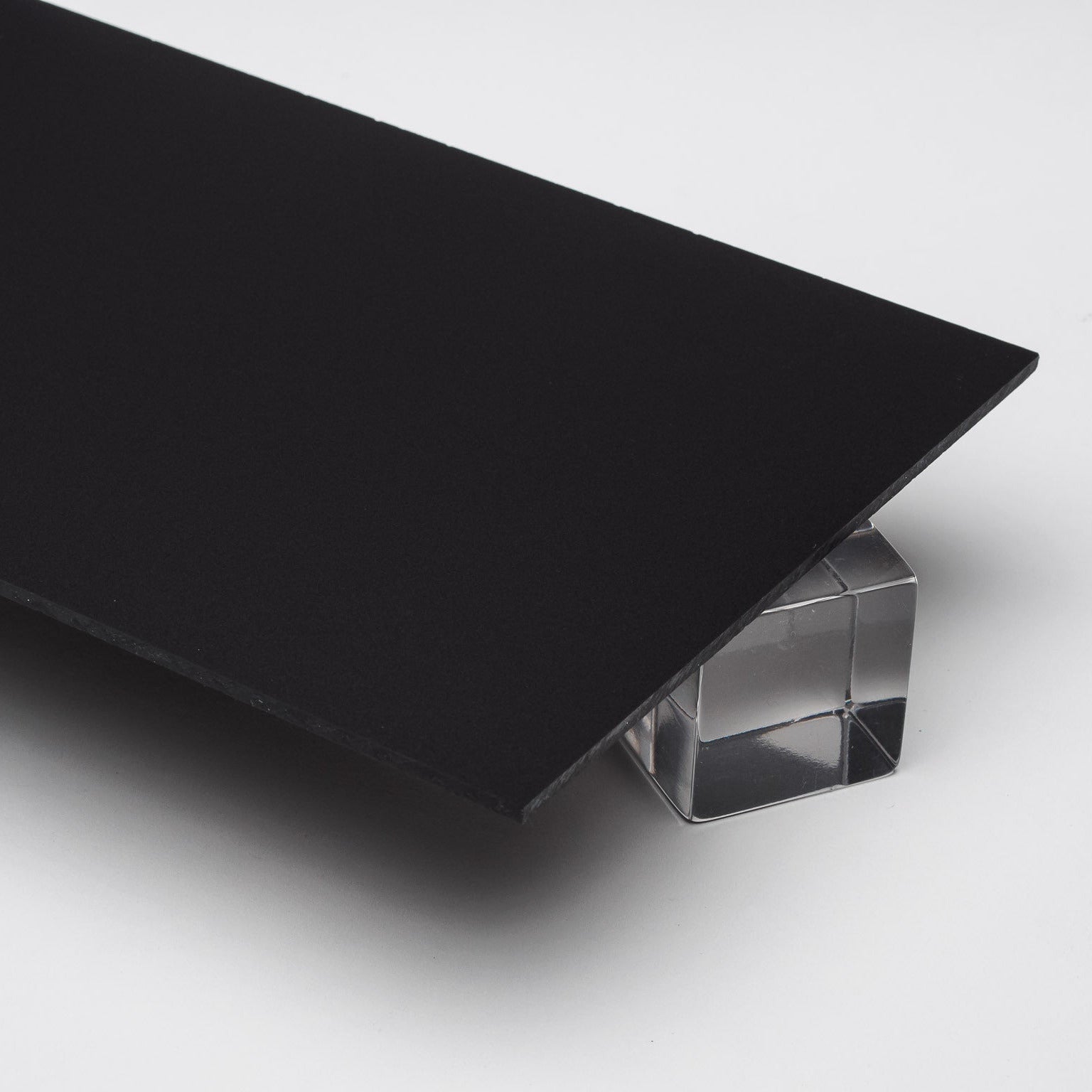 Black Opaque P95 Matte Acrylic Sheet