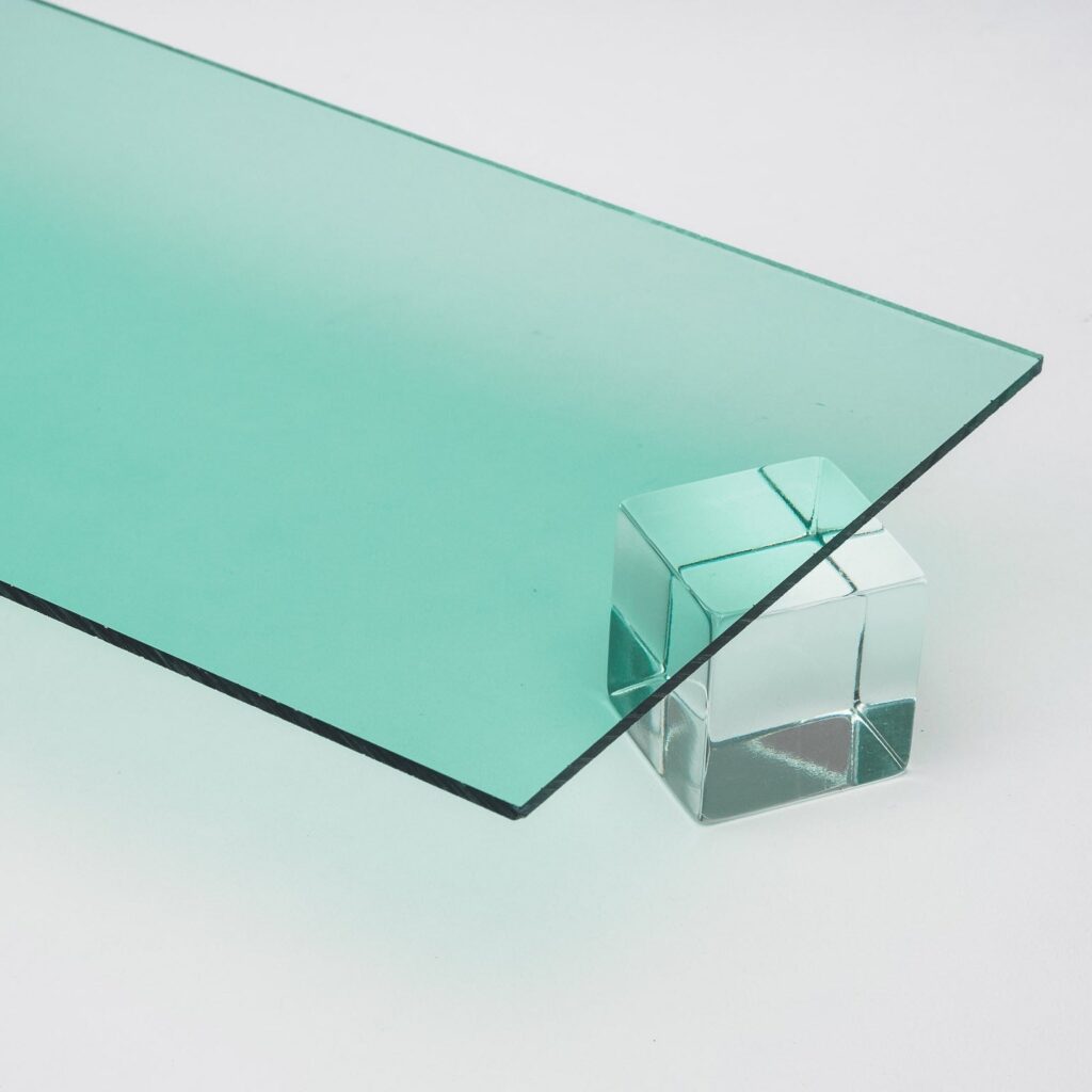 Custom Cut — Light Green Transparent Acrylic Sheet