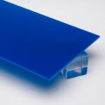 Custom Cut — Dark Blue Opaque Acrylic Sheet — image 1