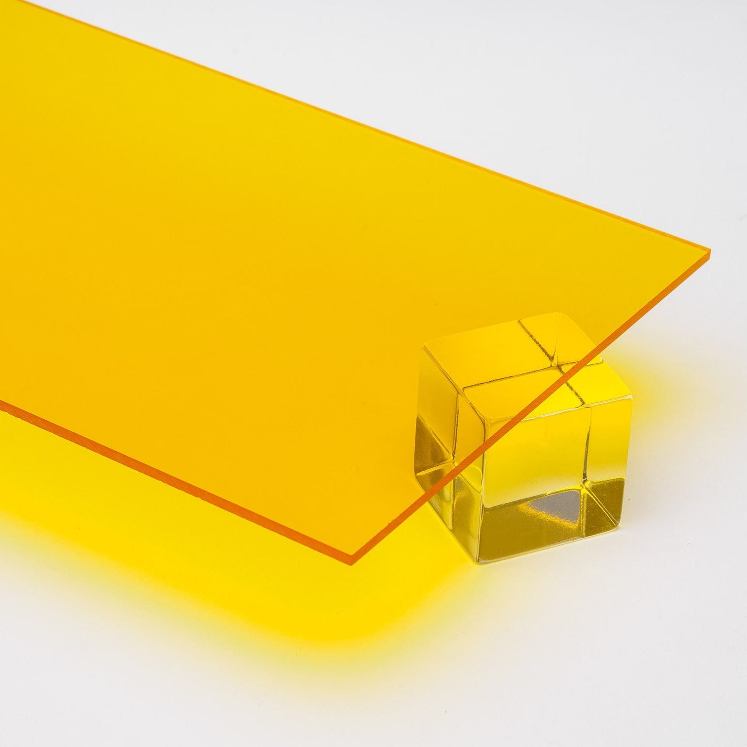 Yellow Transparent Acrylic Sheet