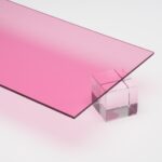 Custom Cut — Pink Transparent Acrylic Sheet — image 1
