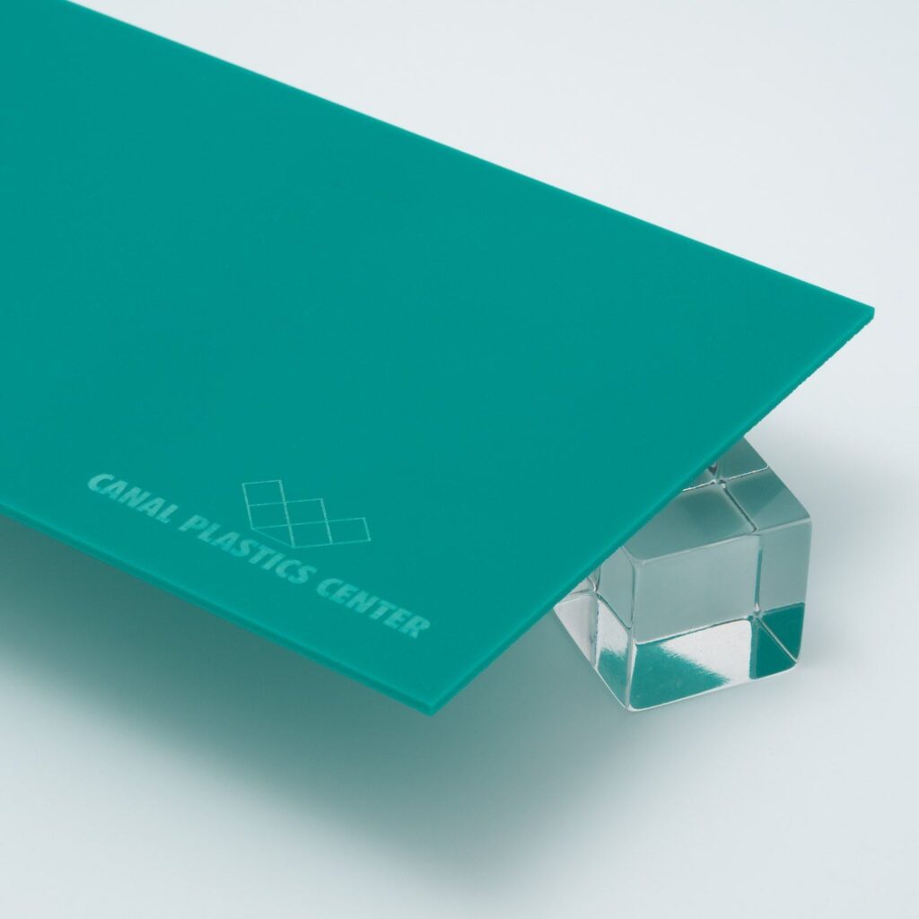 Custom Cut — Teal Opaque Acrylic Sheet