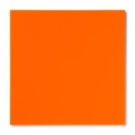 Custom Cut — Orange Opaque Acrylic Sheet — image 2