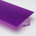 Custom Cut — Purple Opaque Acrylic Sheet — image 1