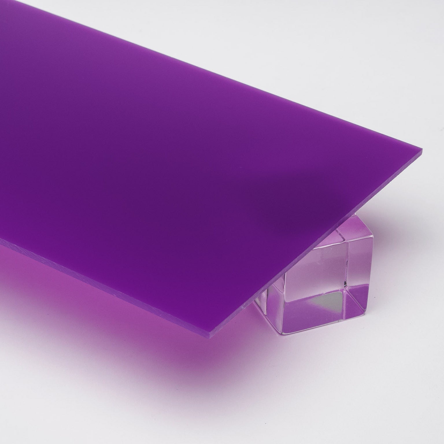Custom Cut — Purple Opaque Acrylic Sheet