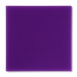 Custom Cut — Purple Opaque Acrylic Sheet — image 2