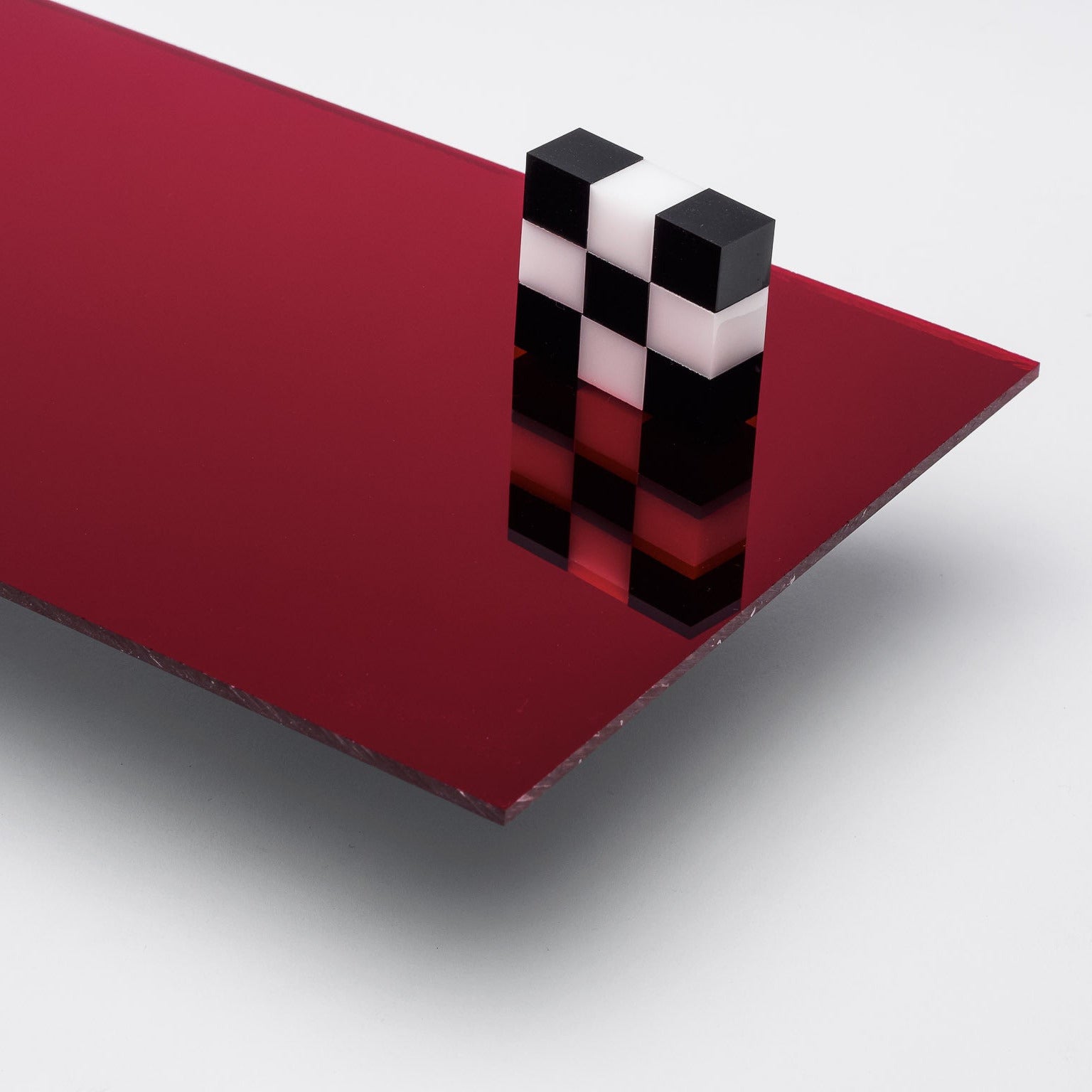 Red Mirror Acrylic Sheet