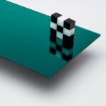 Teal Mirror Acrylic Sheet — image 1