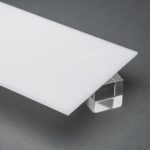 White Translucent P95 Matte Acrylic Sheet — image 1