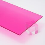 Custom Cut — Magenta Transparent Acrylic Sheet — image 1