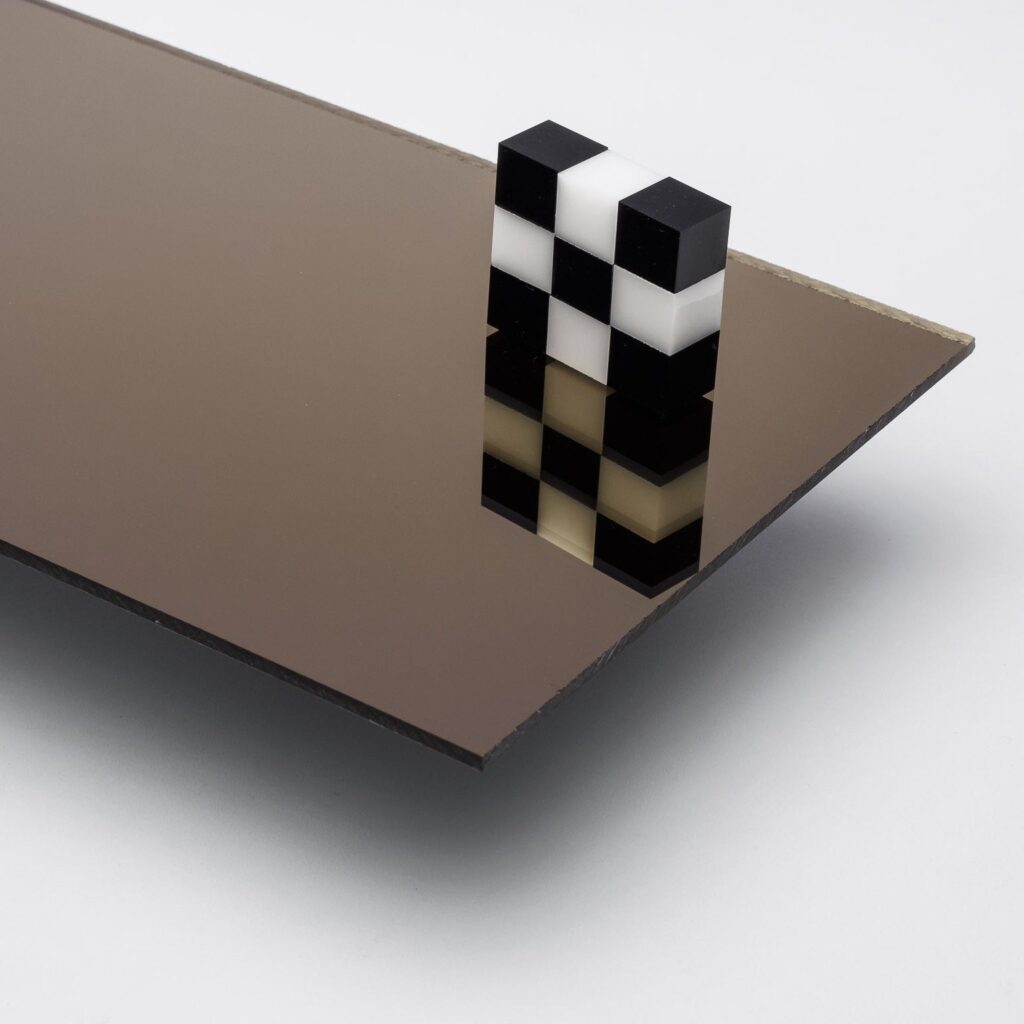 Custom Cut — Bronze Mirror Acrylic Sheet