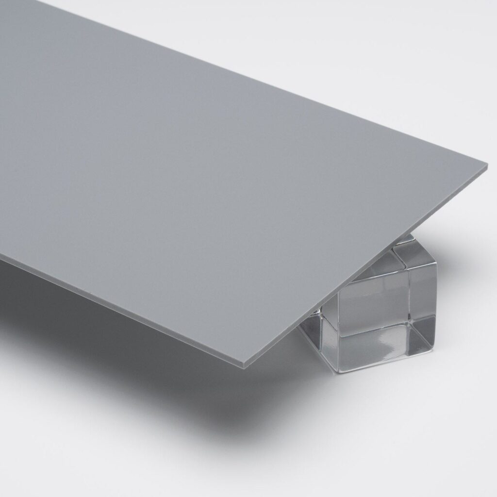 Custom Cut — Gray Opaque Acrylic Sheet